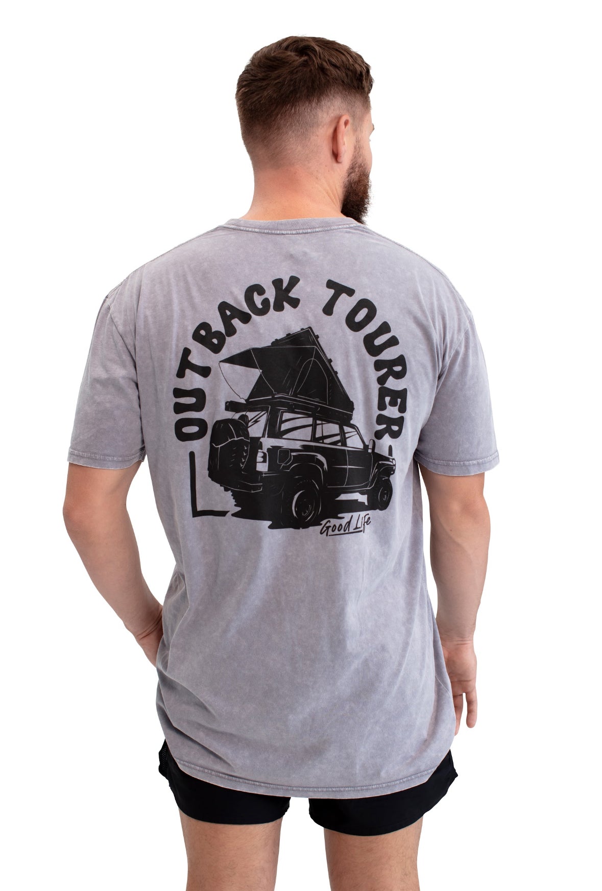 Outback Tourer Stone Wash Tee Rooftop