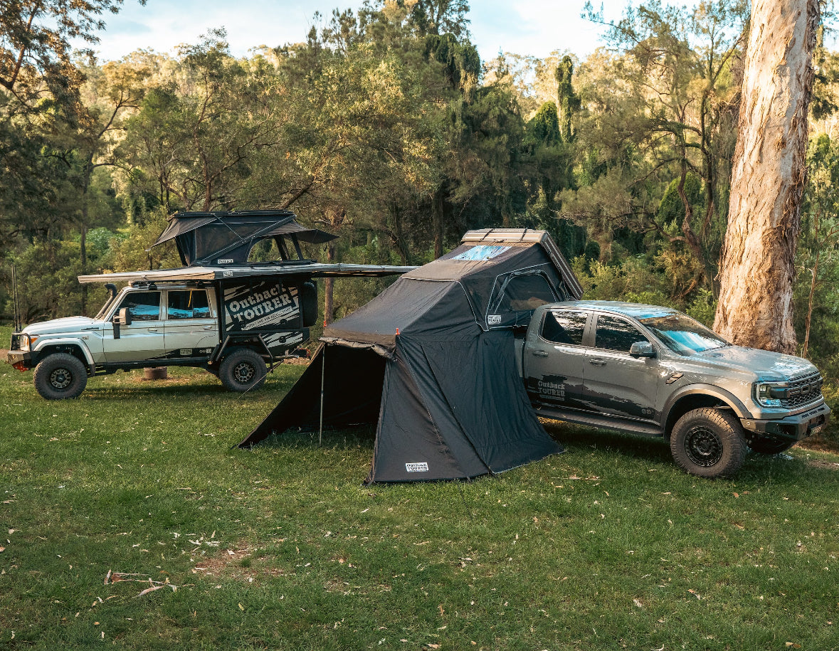 roof top tent with annex OT 1.5 Pro Annex – Outback Tourer