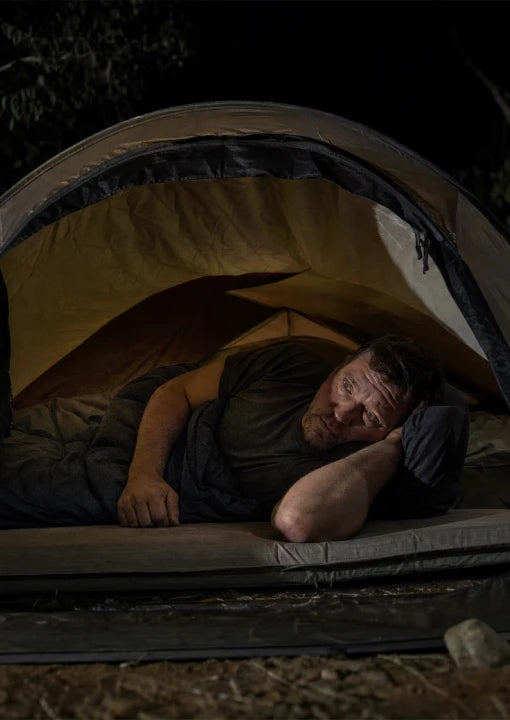 You actually sleep