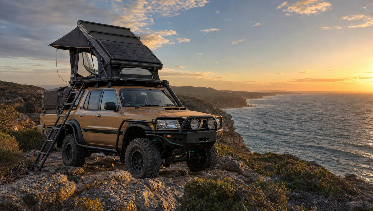 Camp where the view is, not where the ground is flat