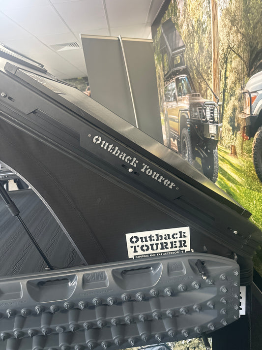 Plus Tent Logo Solar Bracket - Outback Tourer