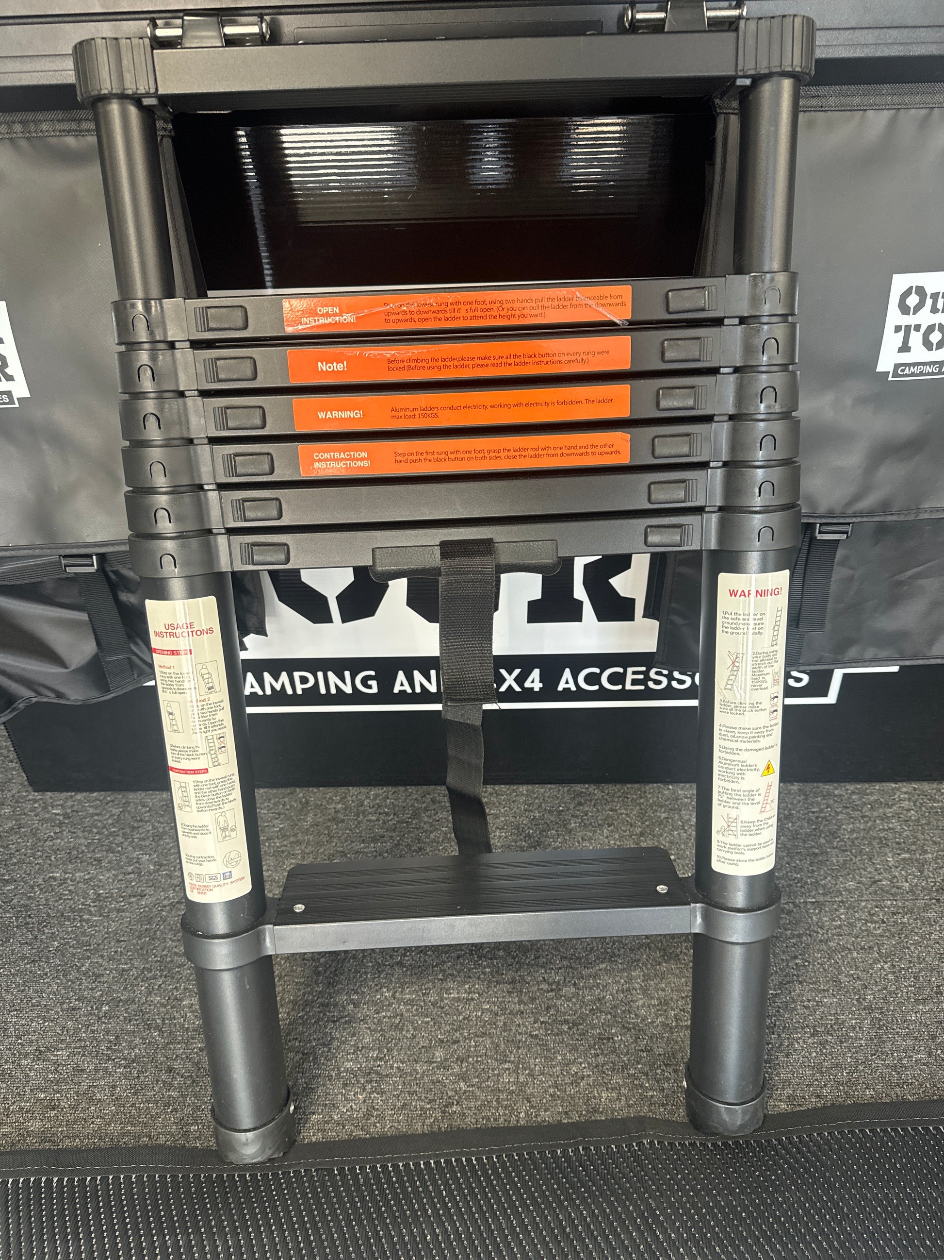 Z Tent Ladder - Outback Tourer