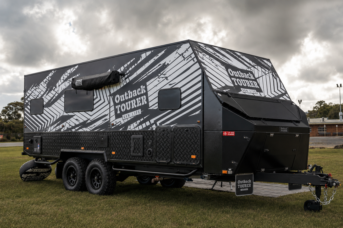 OT 19B Hybrid Caravan ( Bunk Hard Roof )