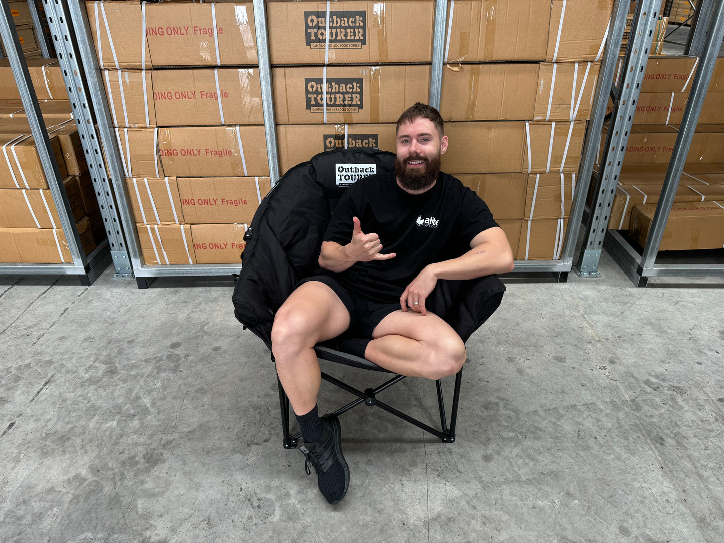 Outback Tourer Heated Moon Chair