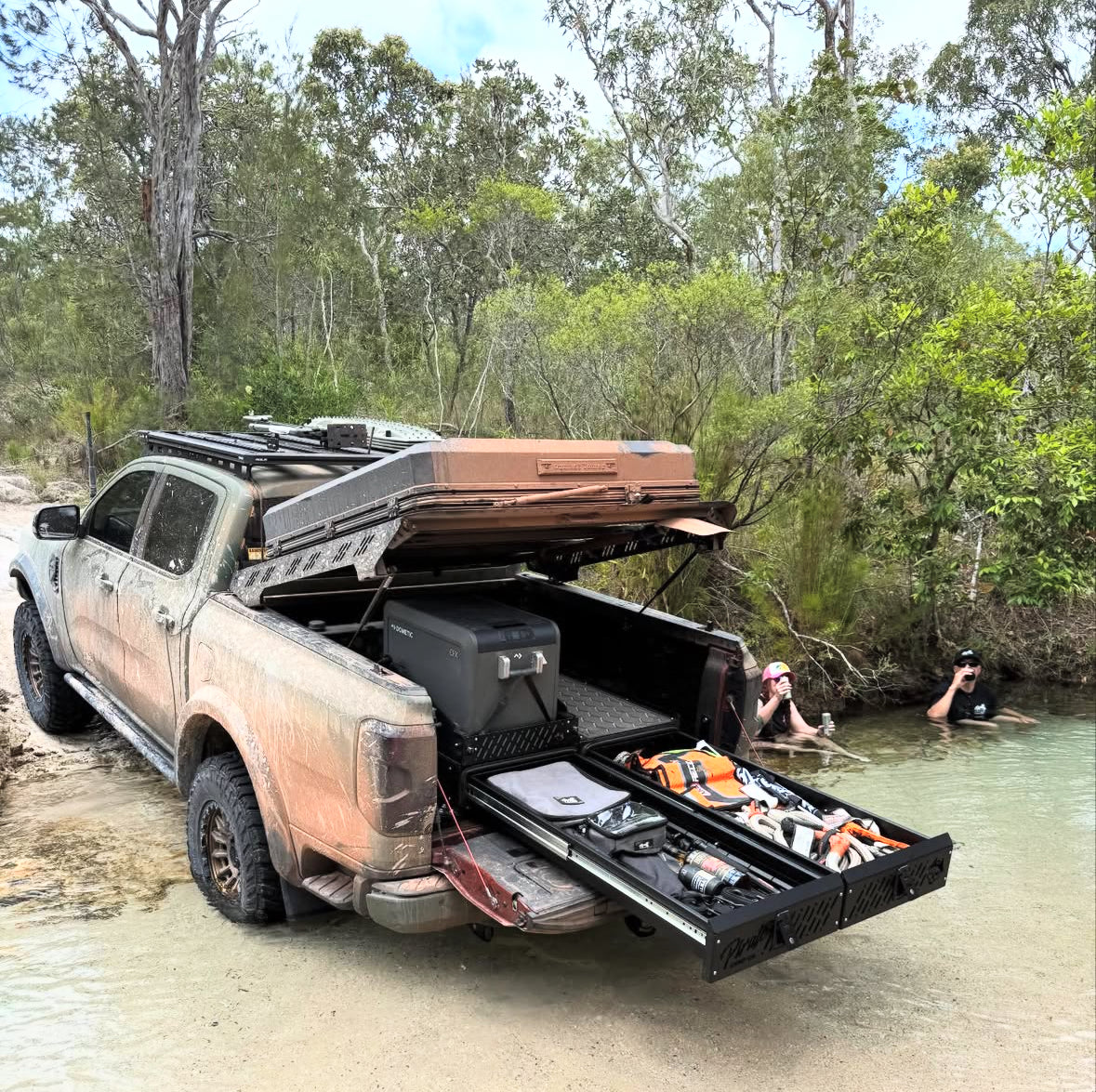 Shallow Tub Racks PopRack - Low Profile Tub Rack - Next Gen Ranger – Outback Tourer