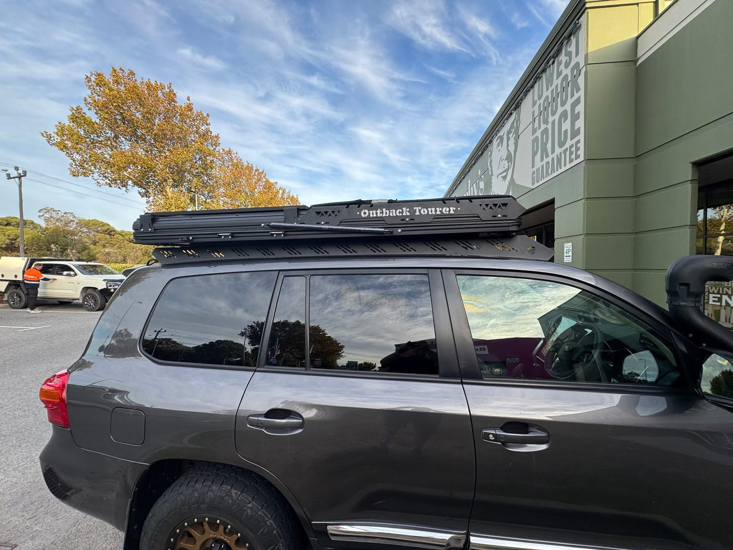 Low Profile Roof Top Tent Mount | Toyota Landcruiser LC200