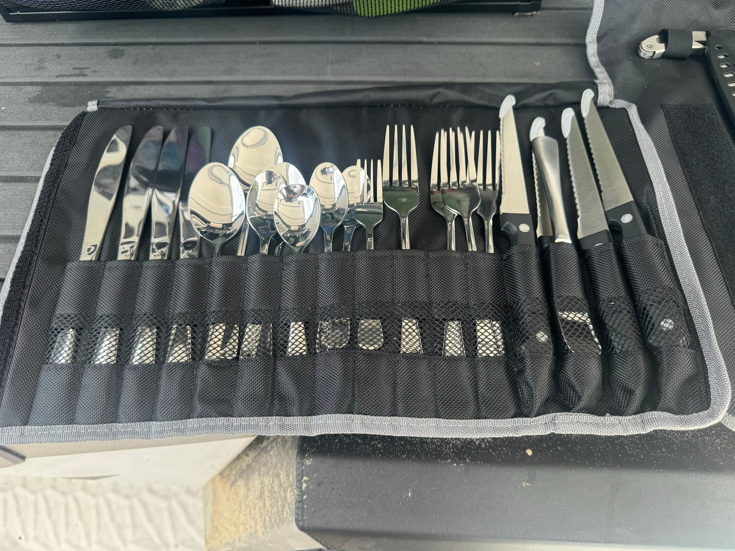 Outback Tourer Cutlery Roll