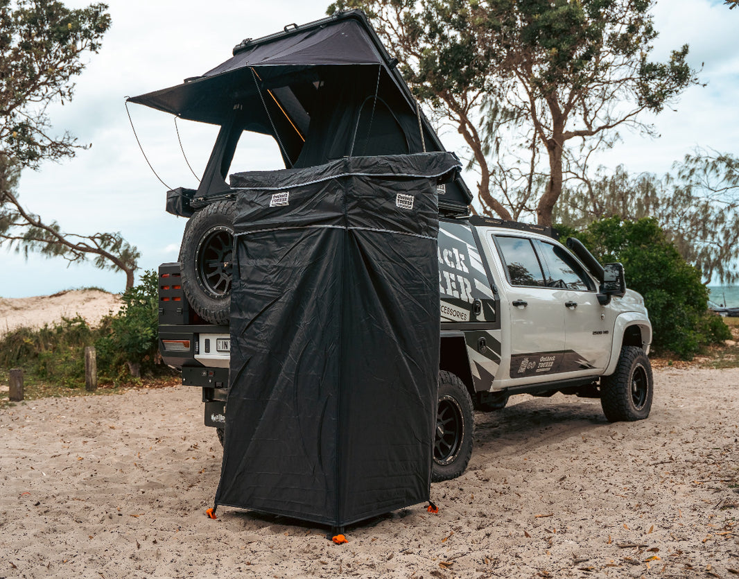 Outback Shower Awnings – Outback Tourer